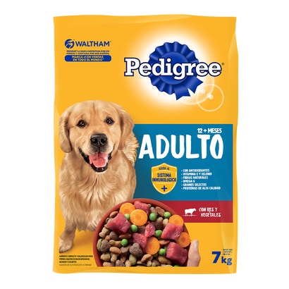 PEDIGREE® Croquetas Adulto Con Res Y Vegetales