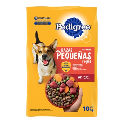 PEDIGREE® Croquetas Adulto Razas Pequeñas Con Res Y Vegetales