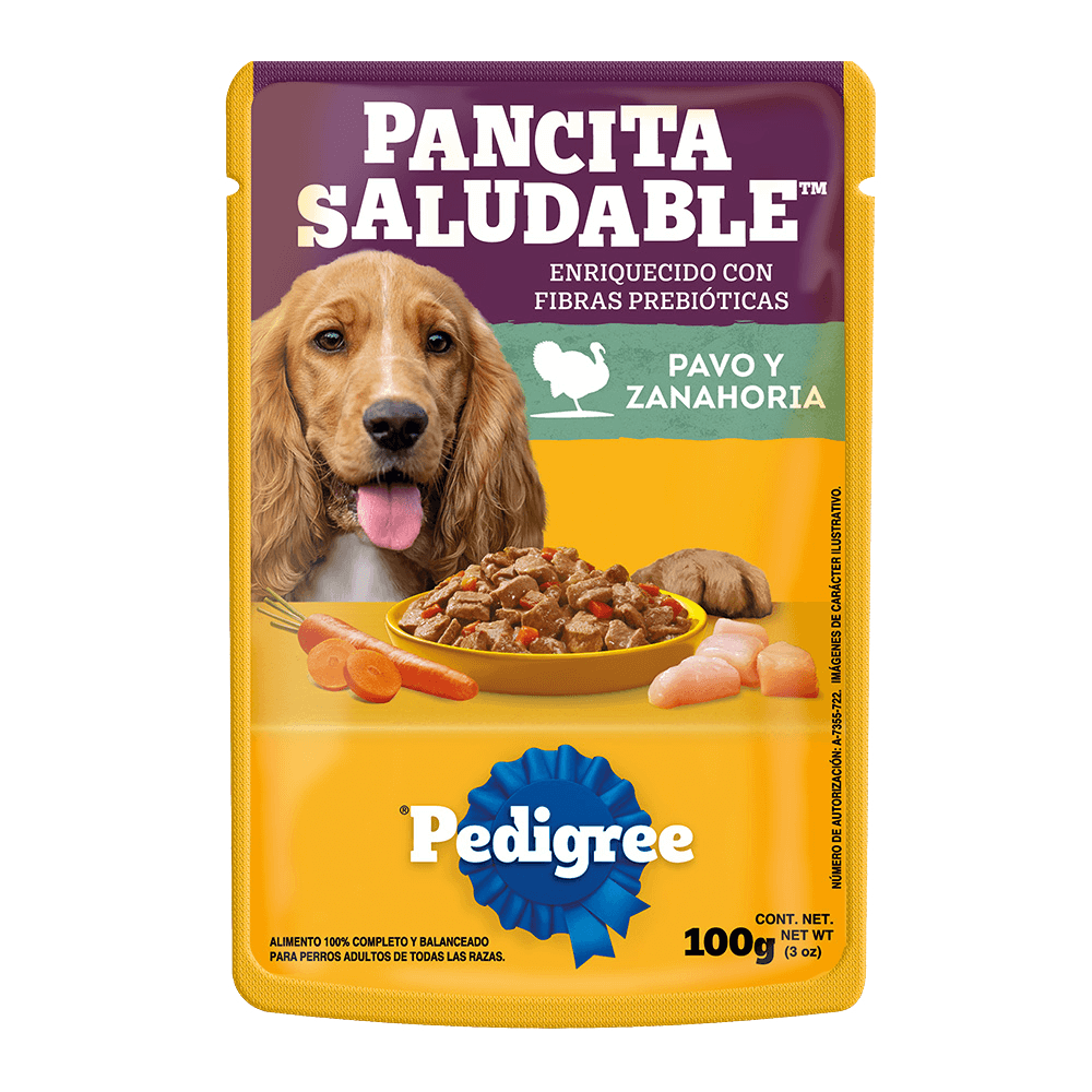 Pedigree® Pancita Saludable™ Pavo y Zanahoria
